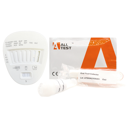 New Saliva Drug Testing Kit DSD-8135 ALLTEST and UKDrugTesting