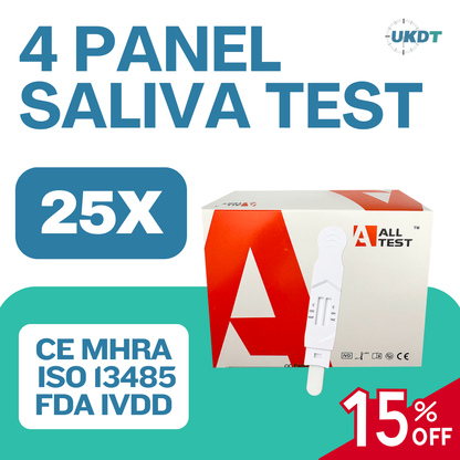 best value 4 panel saliva drug test kit uk