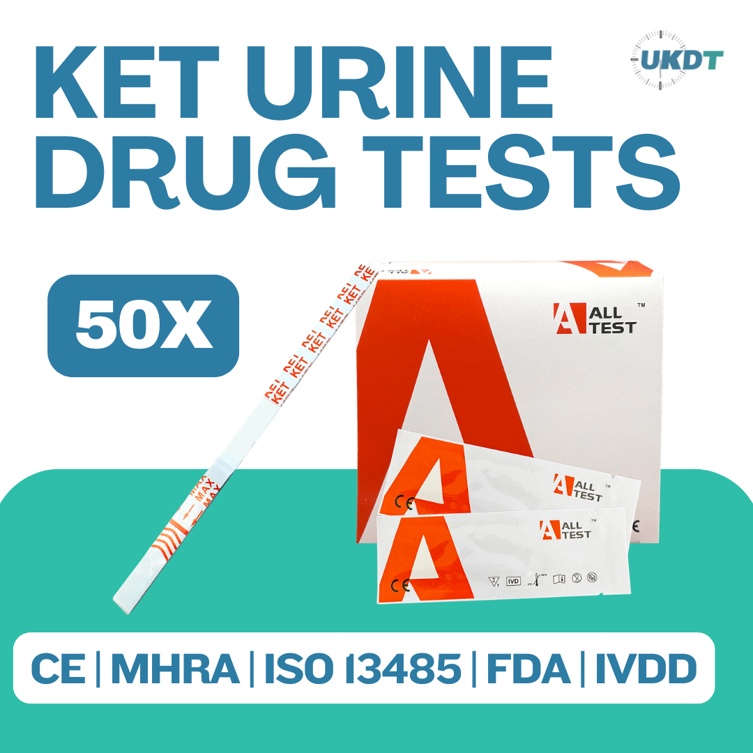 box of 50 ketamine urine drug test strips