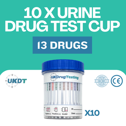 buy bulk packs of 13 panel urine drug test for workplace or personal testing 