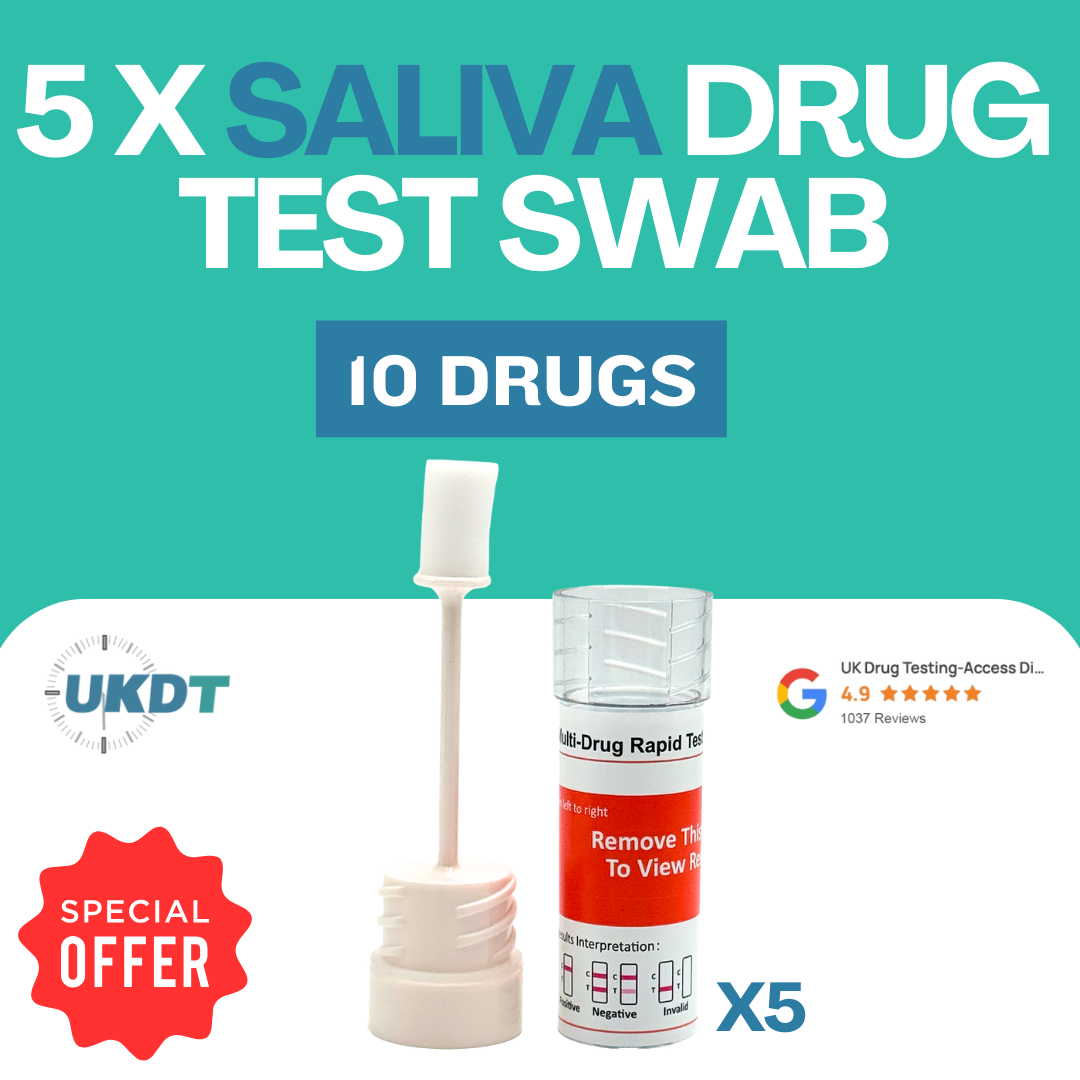 pack of 5 drug tests for construction sites