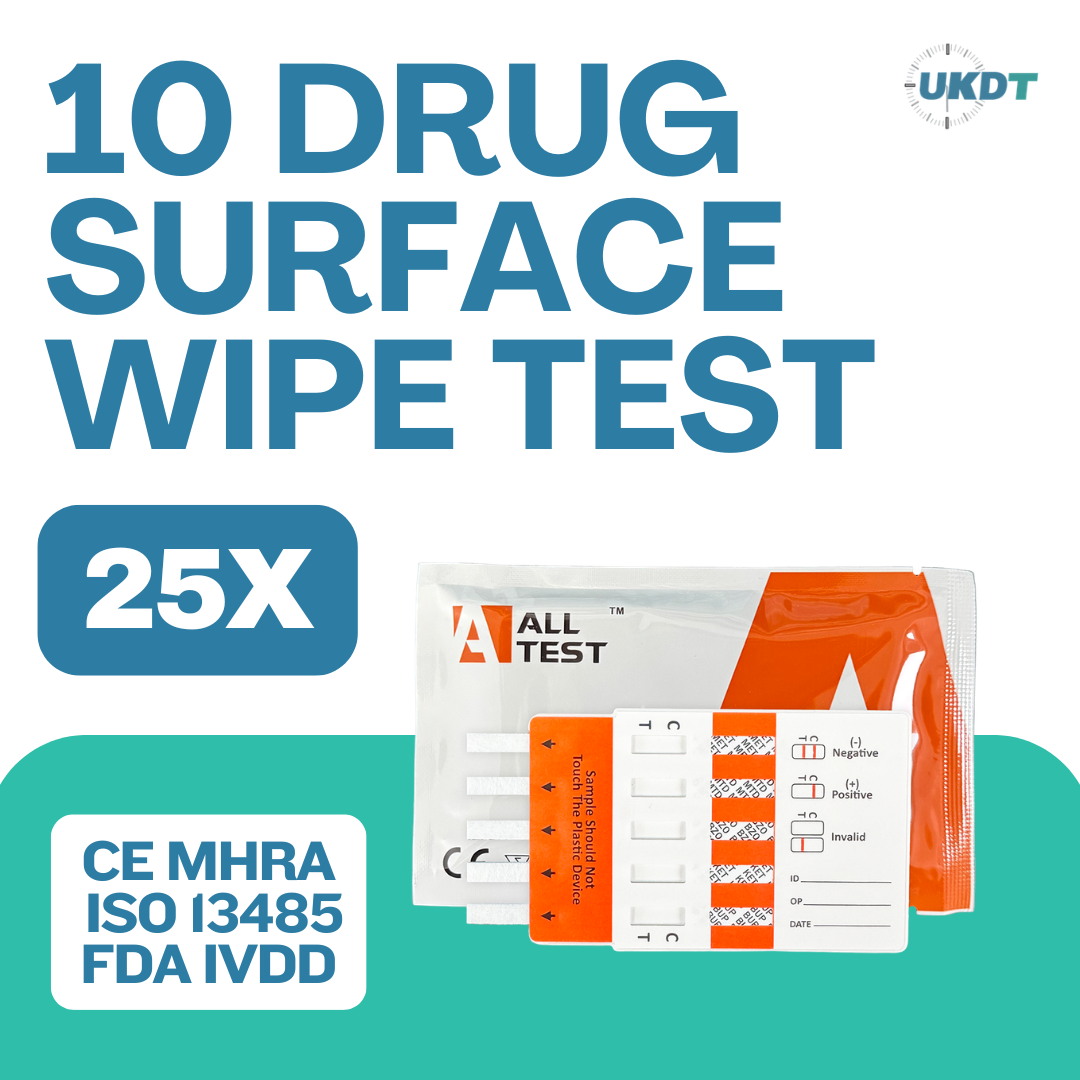 box of 10 panel drug testing kits uk
