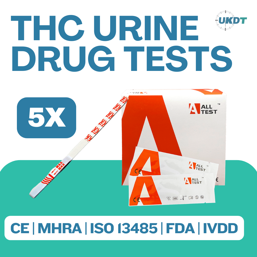 5 thc drug test kits strips 