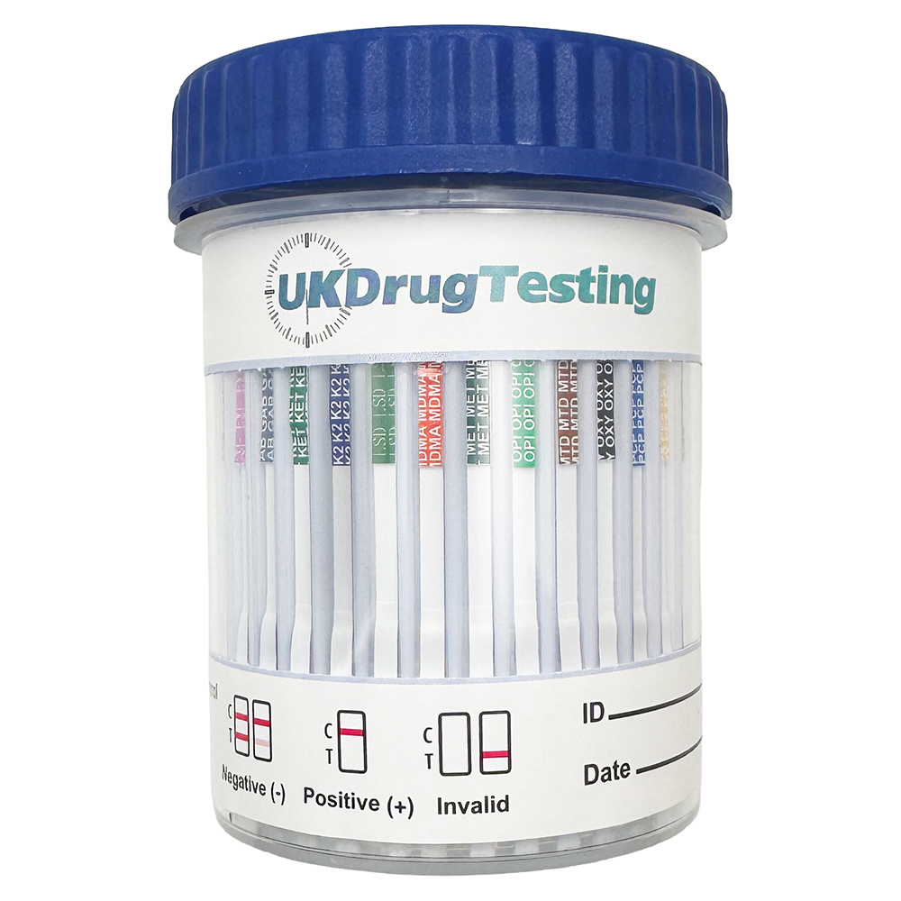 UK Drug Testing Cup Ultra Sensitive Home Test Kit