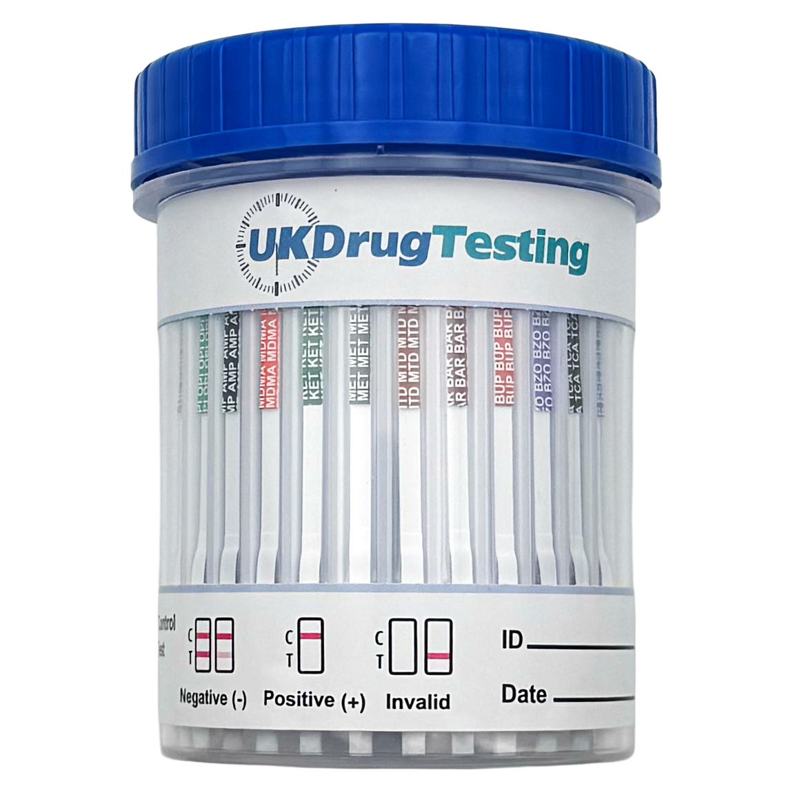 UKDrugTesting 13 panel ultra sensitive urine drug test cup