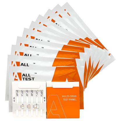 ALLTEST multi-drug test panels for cannabis, cocaine, ketamine, ecstasy and more
