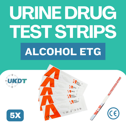 etg alcohol urine drug testing strips x5