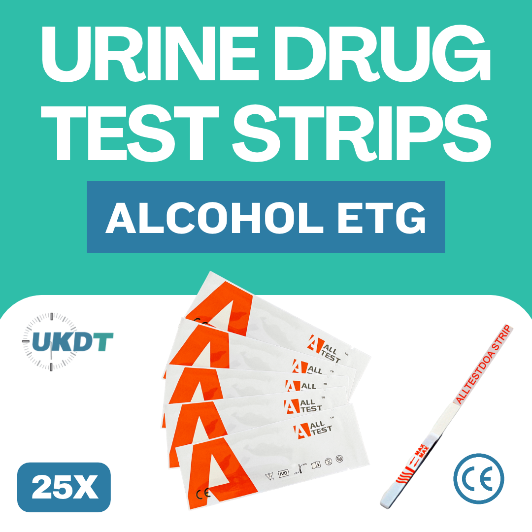 etg alcohol urine drug testing strips x25