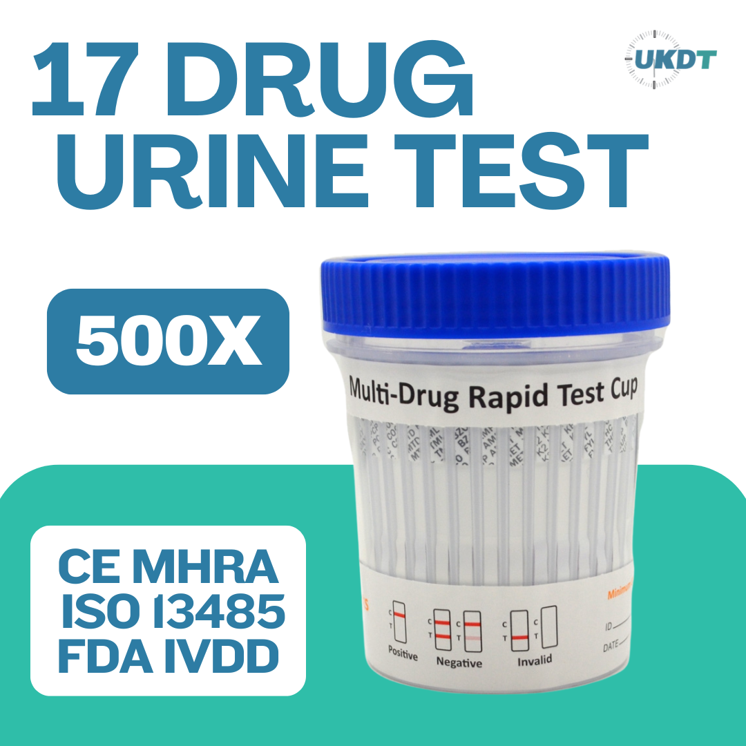 wholesale 17 drug cup urine testing kits uk pack of 500