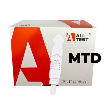 ALLTEST 7 Panel Direct Saliva Drug Testing Kit DSD-863A/MTD (ALC) Workplace and Driver