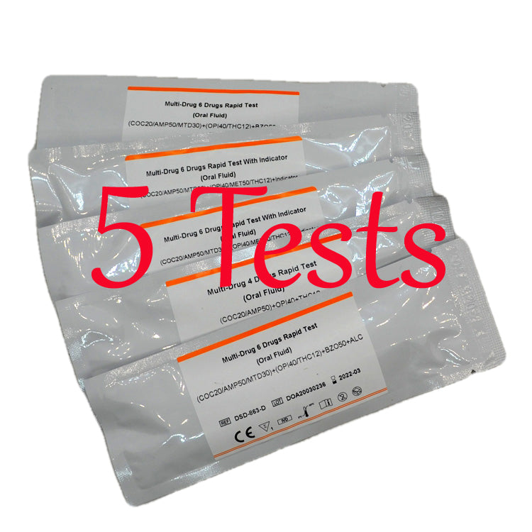 ALLTEST 4 Panel Drug Direct Saliva Drug Testing Kit DSD-843.