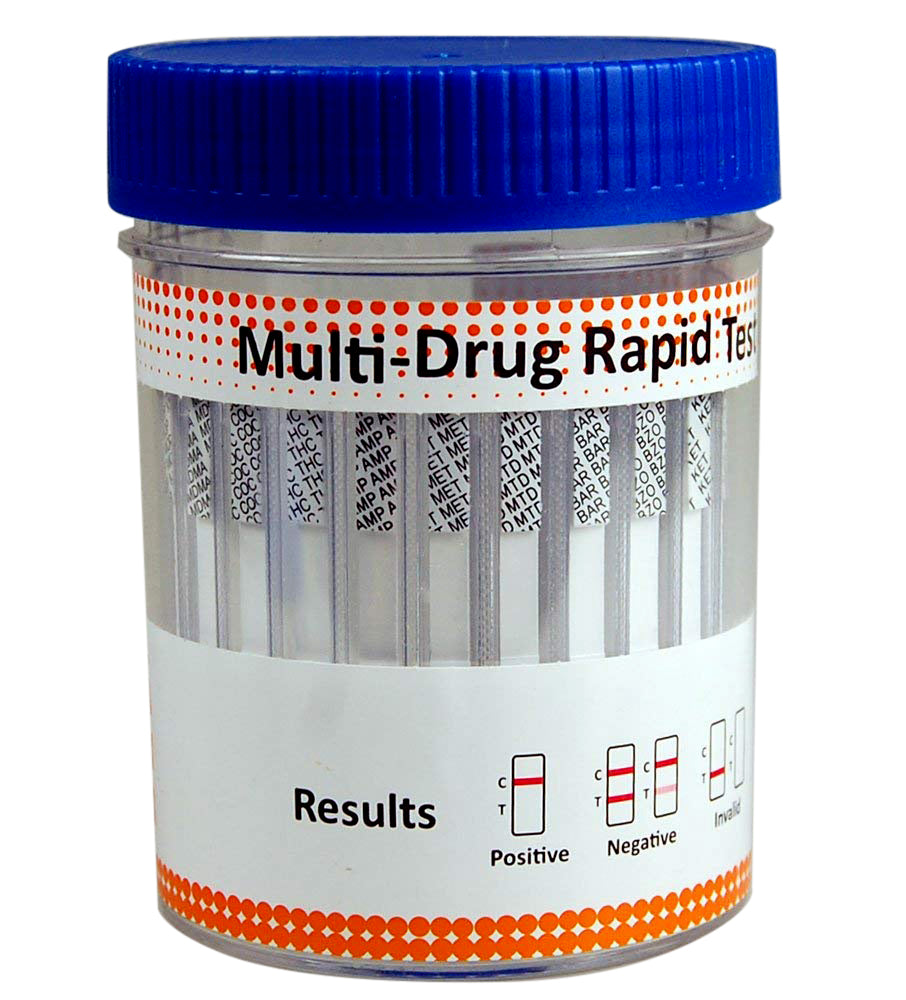 7 panel recruitment drug testing kit cup screw lid ALL TEST