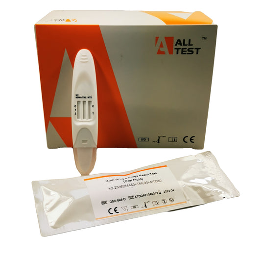 ALLTEST 4 Panel Drug Direct Saliva Drug Testing Kit DSD-843/K2