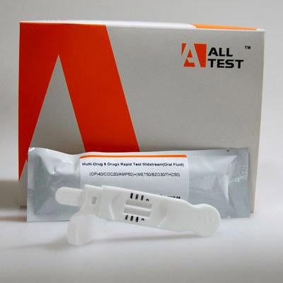 6 drug direct saliva drug testing kit